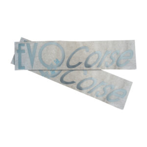 Kit (2pz) adesivi prespaziati sponsor - XL (40 cm) argento