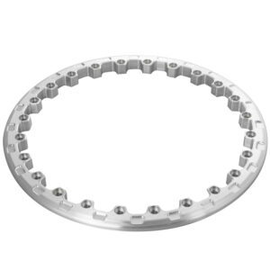 Beadlock ring kit for Atlas - brushed