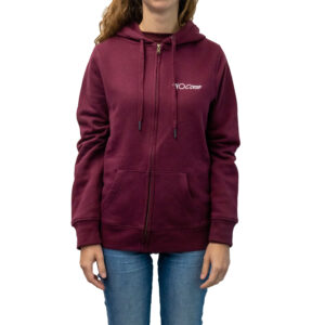 Felpa donna B&C EVO Corse - S, Bordeaux