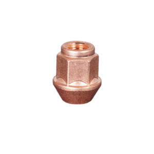 Open end lug nut - Copper plating